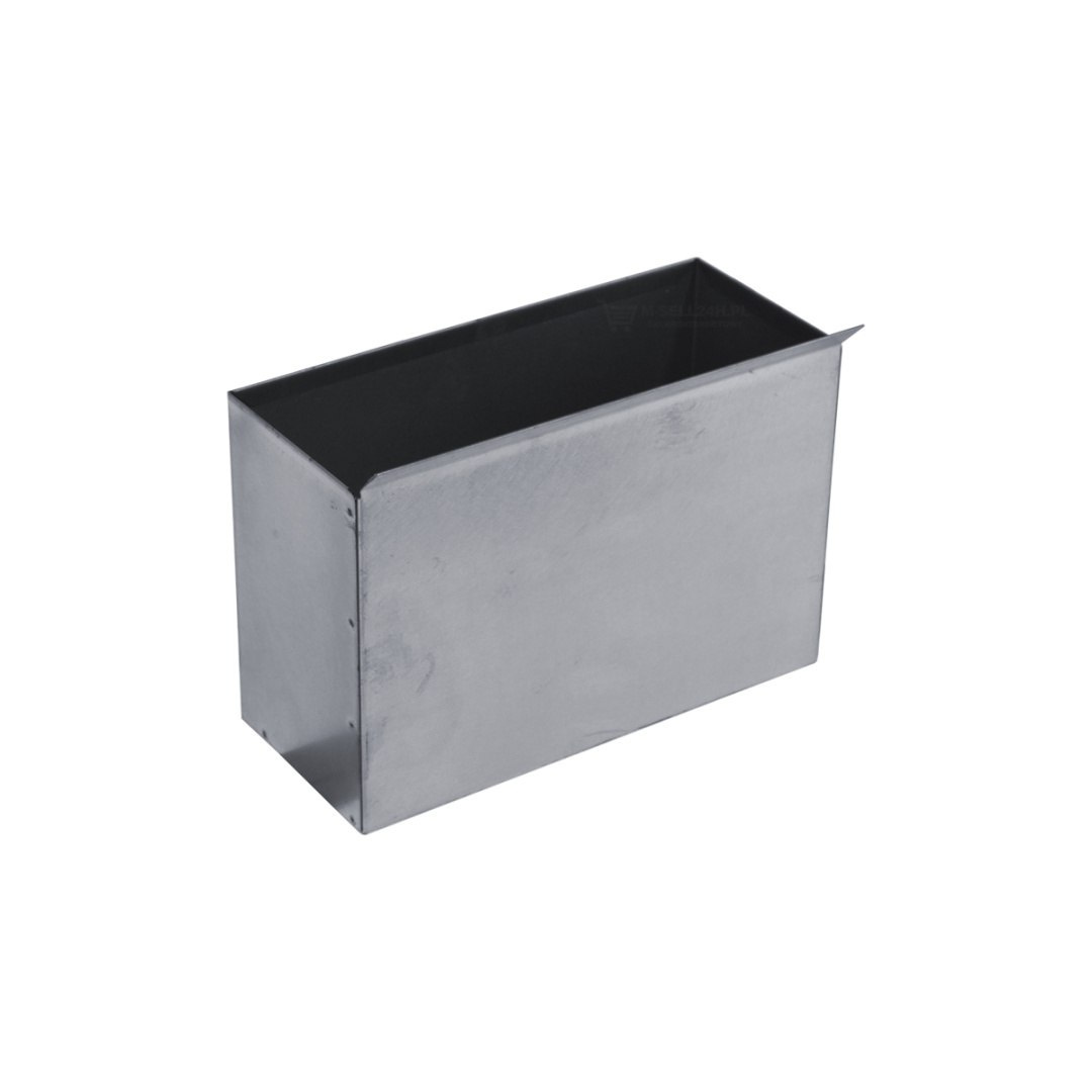 Stříbrný Popelník Popelník nástěnný venkovní na klíč ocel inox MS13196